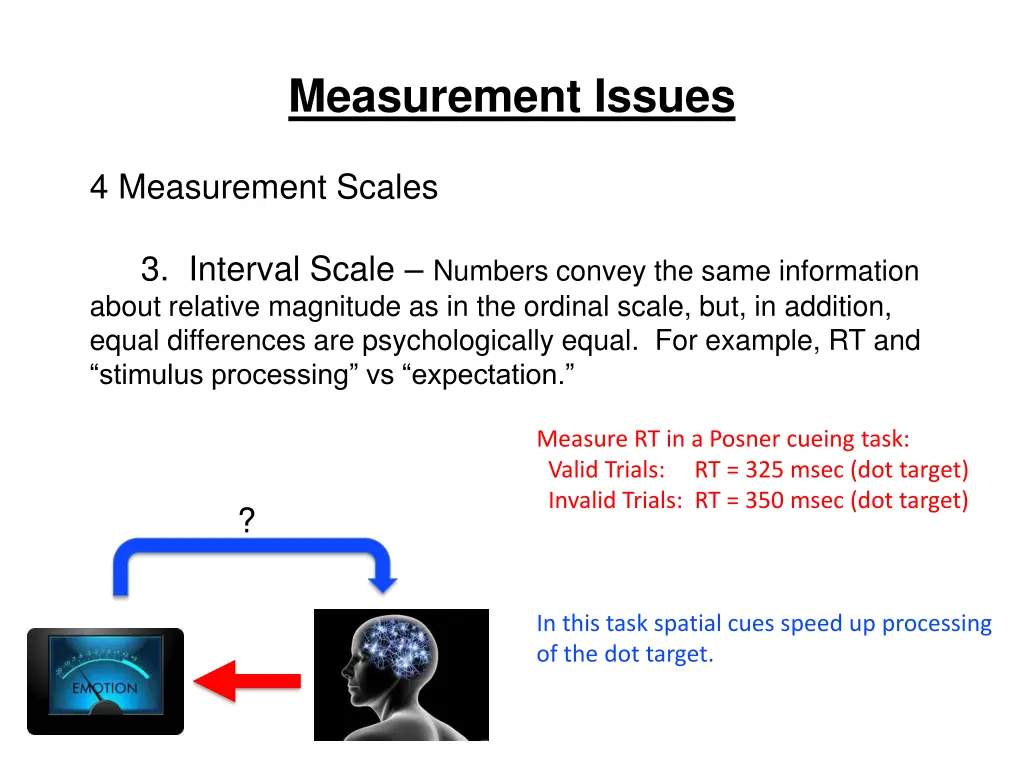 measurement issues 13