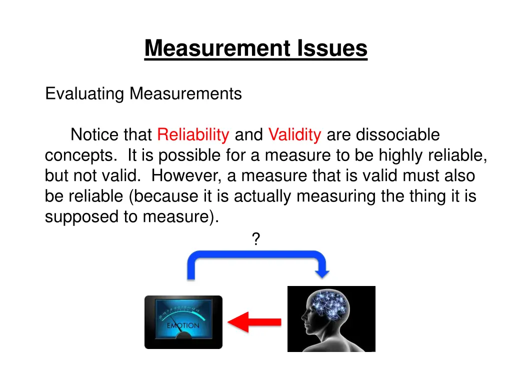 measurement issues 37