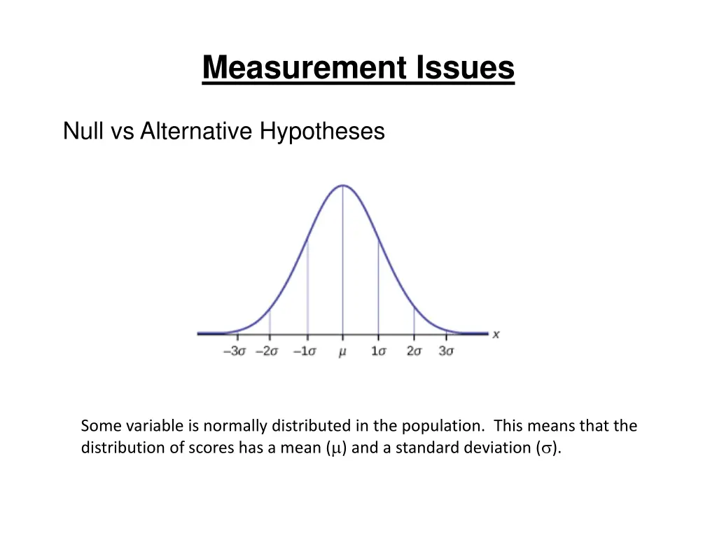 measurement issues 47