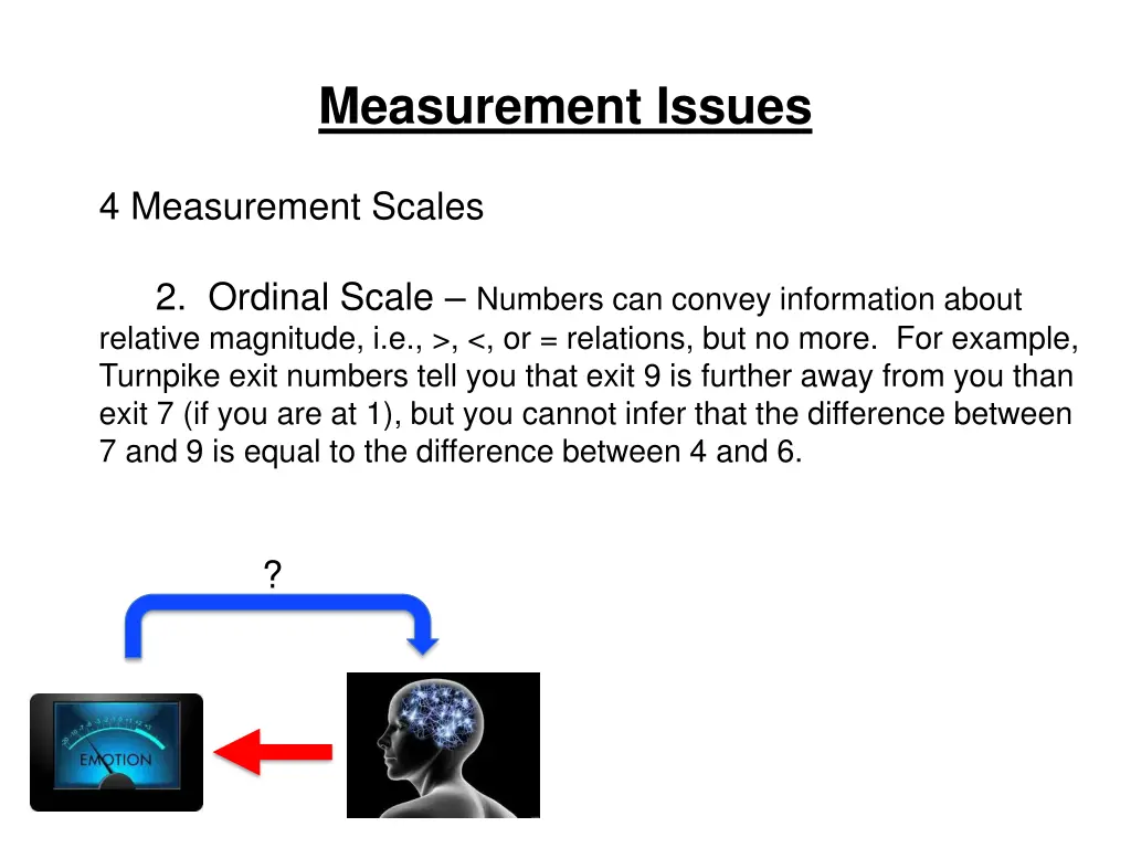 measurement issues 5