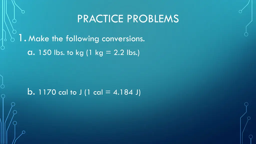 practice problems 2