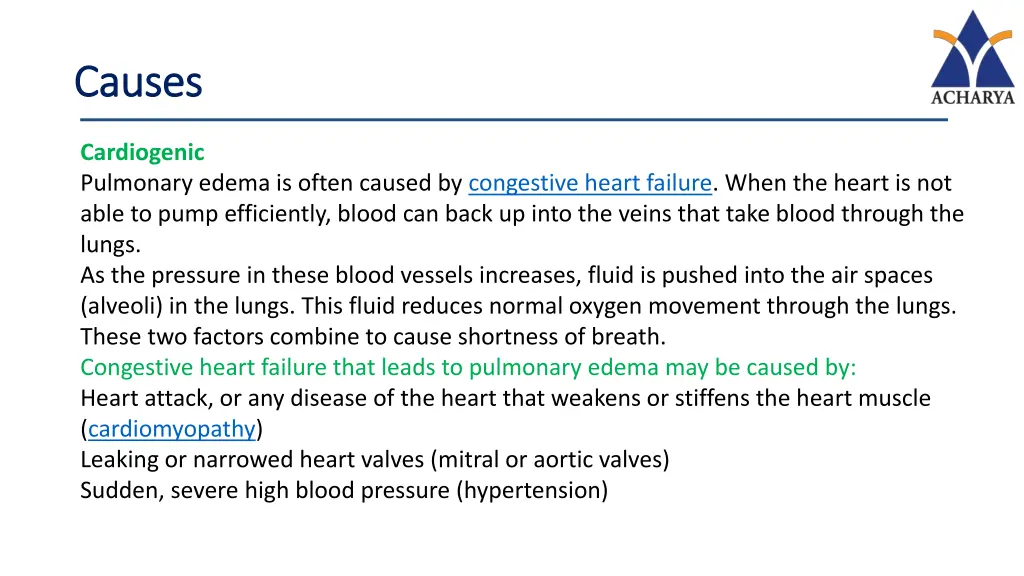 causes causes