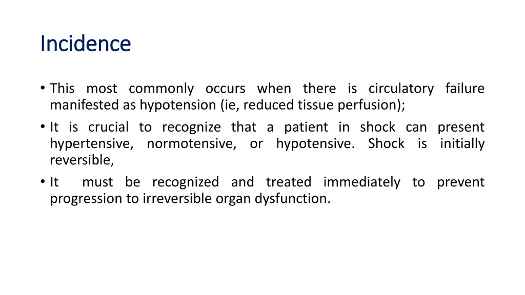 incidence incidence 1