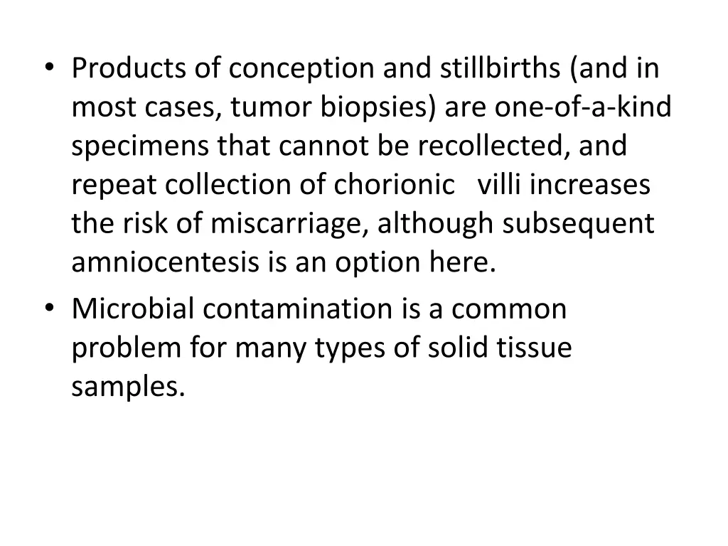 products of conception and stillbirths