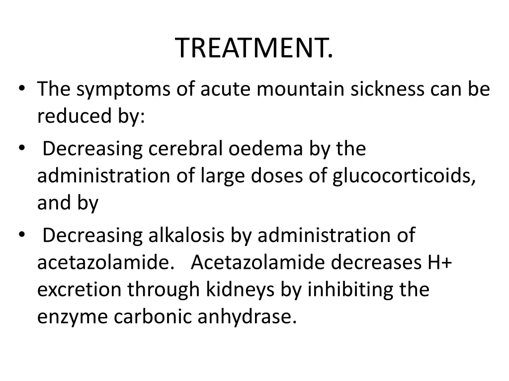 treatment