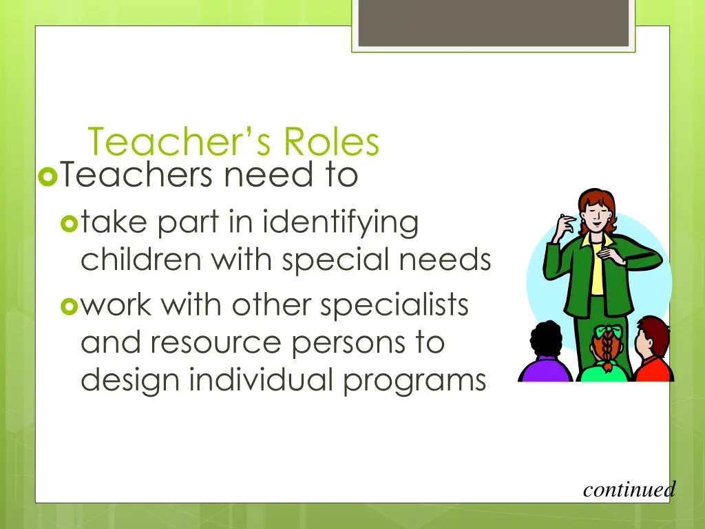 teacher s roles teachers need to take part