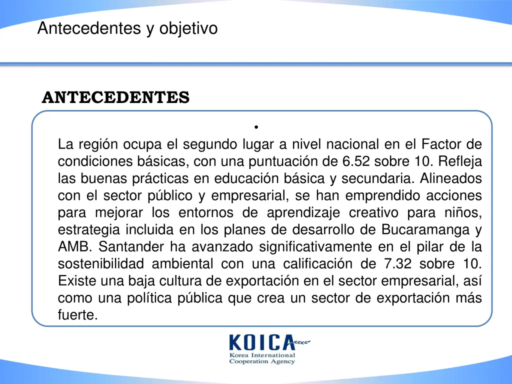 antecedentes y objetivo 1