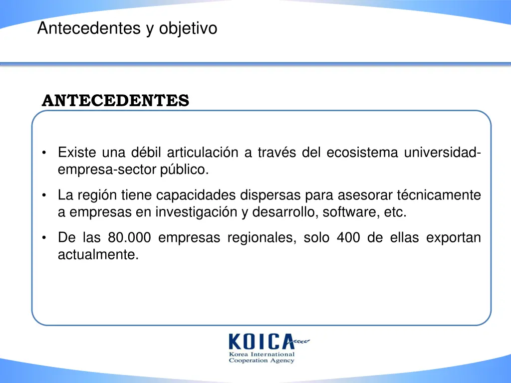 antecedentes y objetivo 2