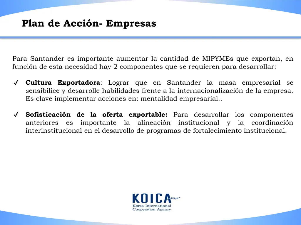plan de acci n empresas