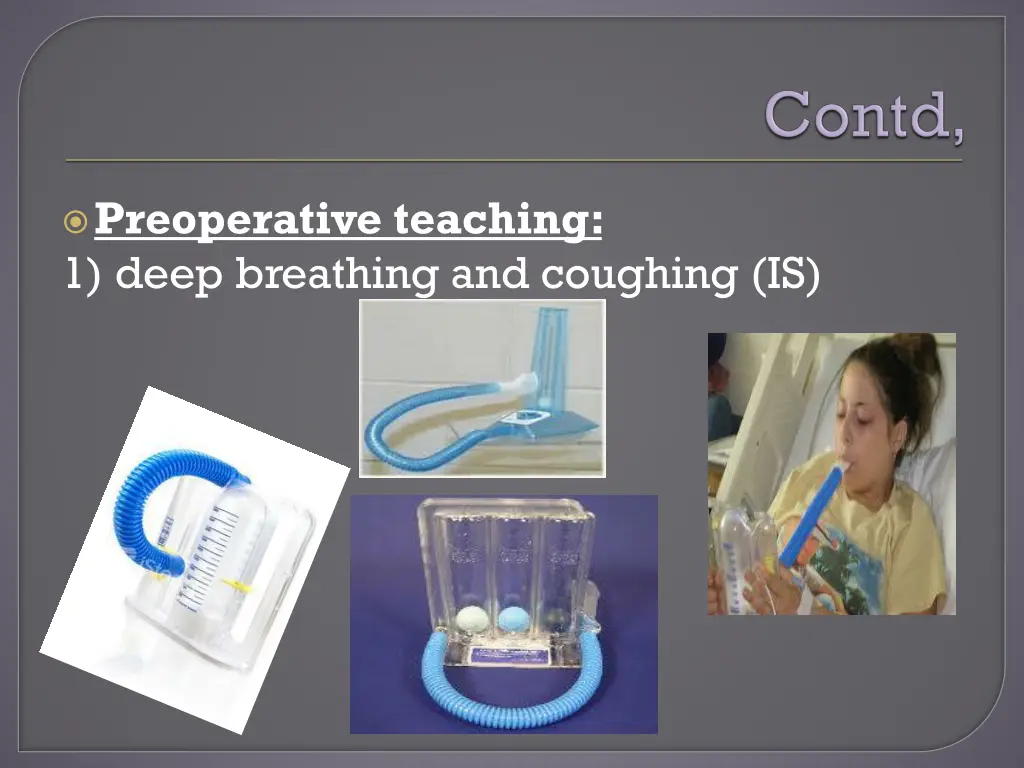 preoperative teaching 1 deep breathing