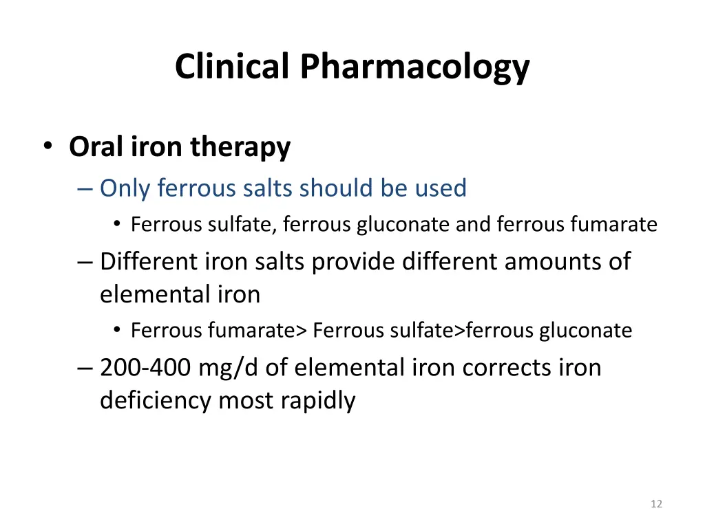clinical pharmacology 1