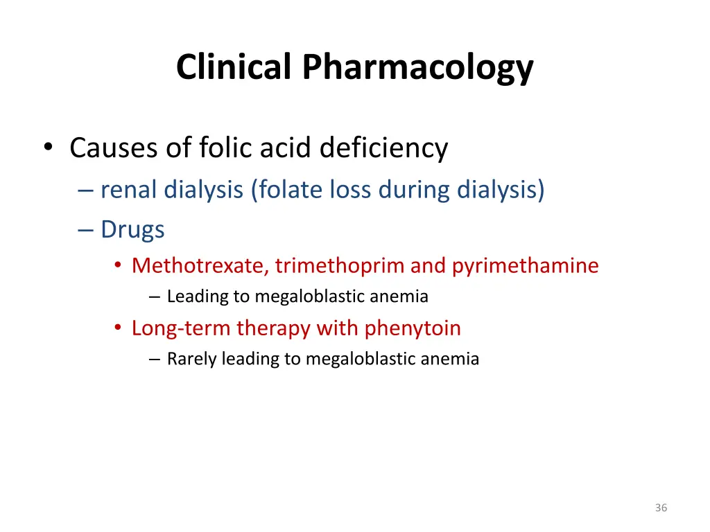 clinical pharmacology 13