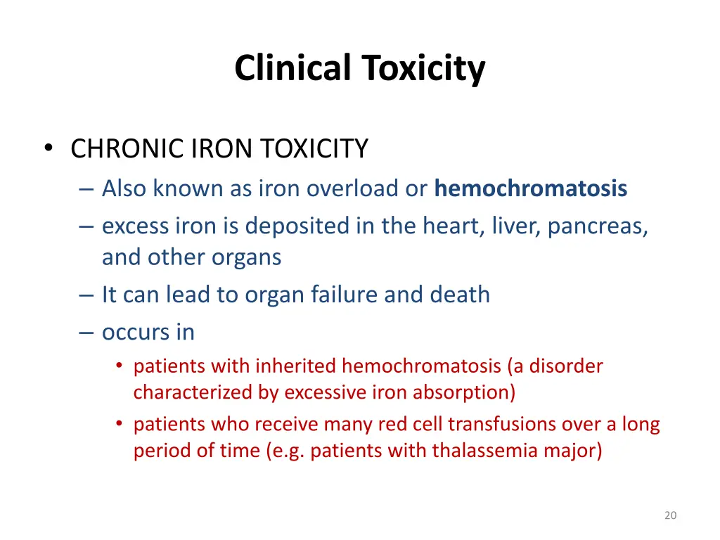 clinical toxicity 2