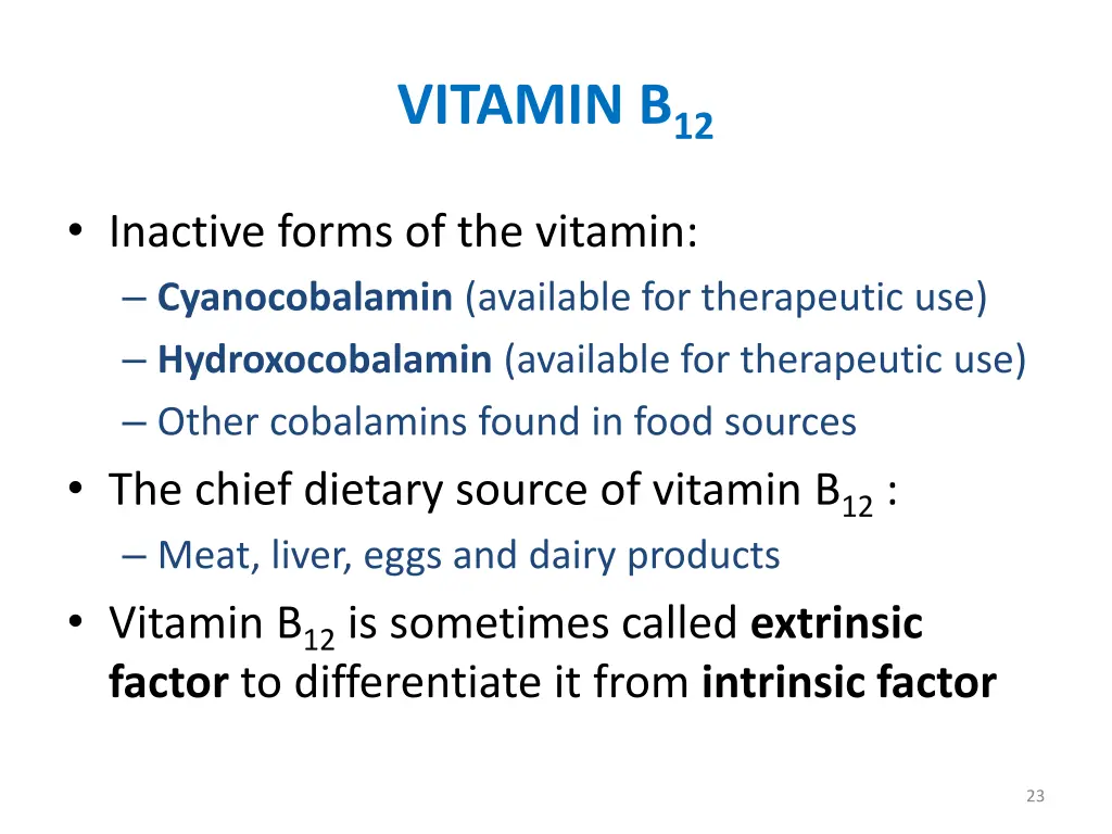 vitamin b 12