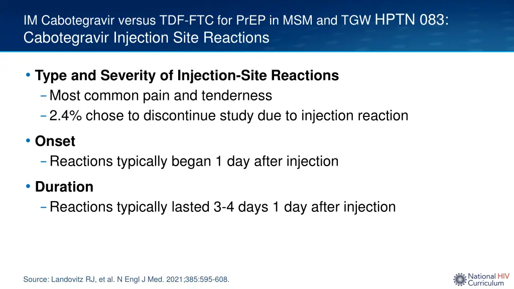 im cabotegravir versus tdf ftc for prep 6