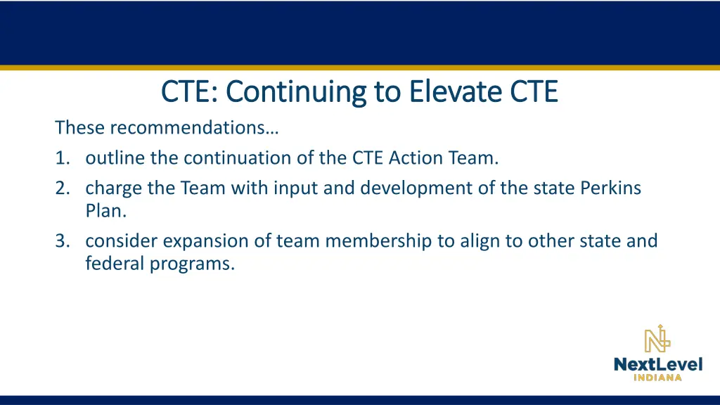 cte continuing to elevate cte cte continuing