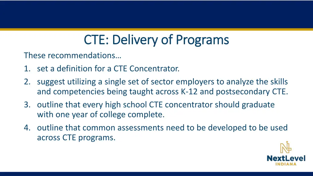 cte delivery of programs cte delivery of programs