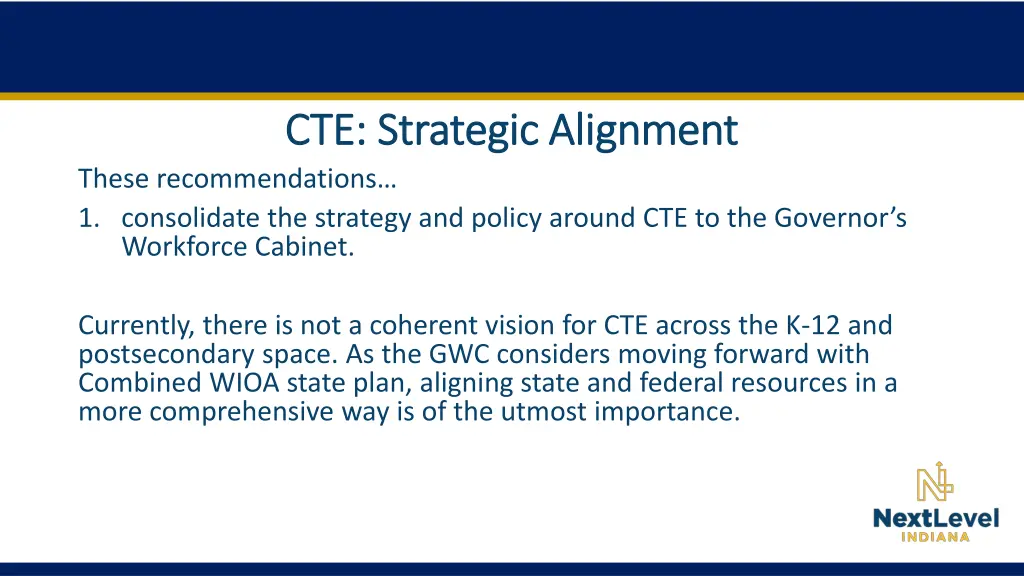 cte strategic alignment cte strategic alignment