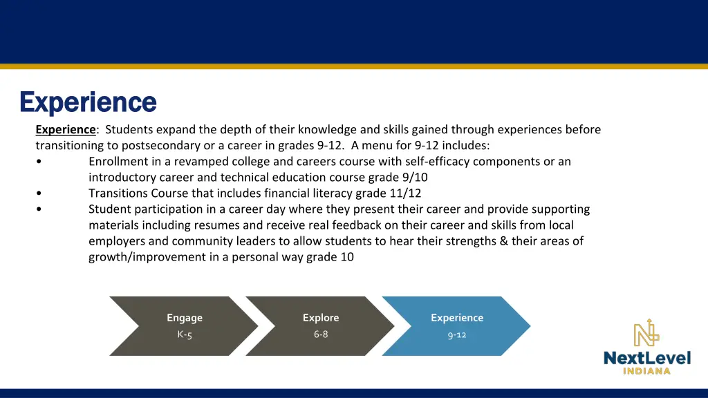 experience experience experience students expand