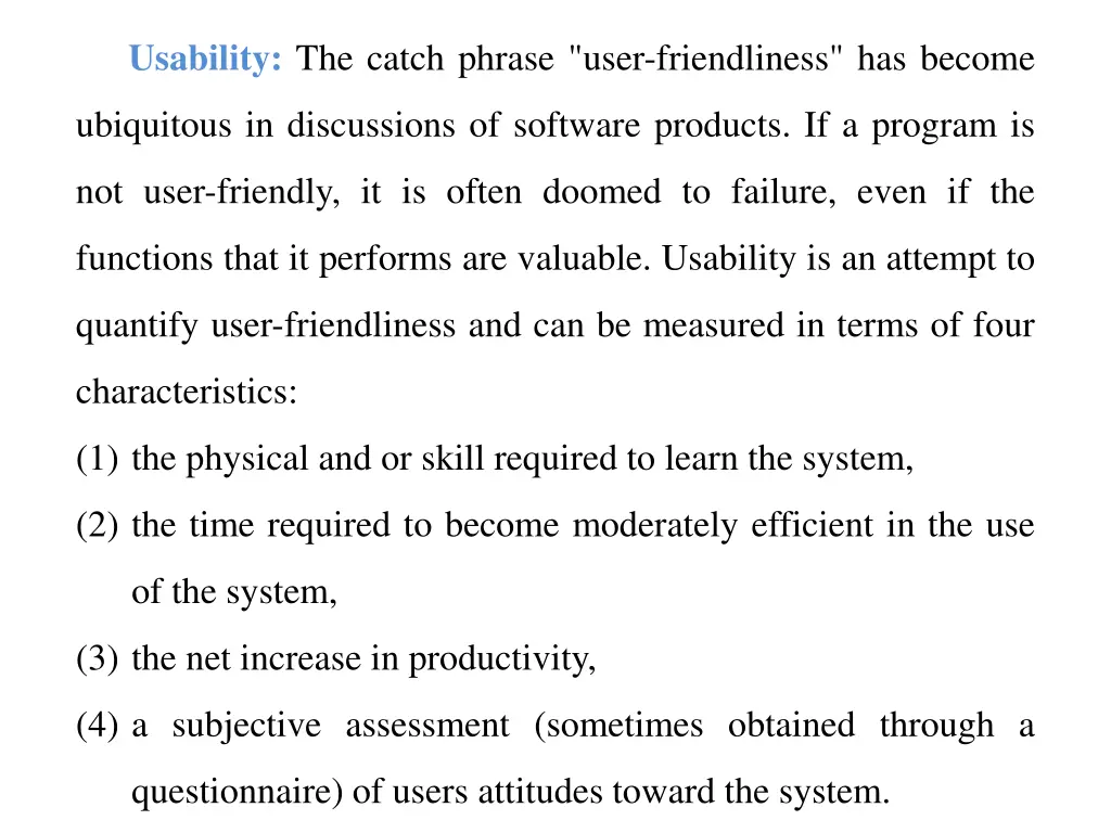 usability the catch phrase user friendliness