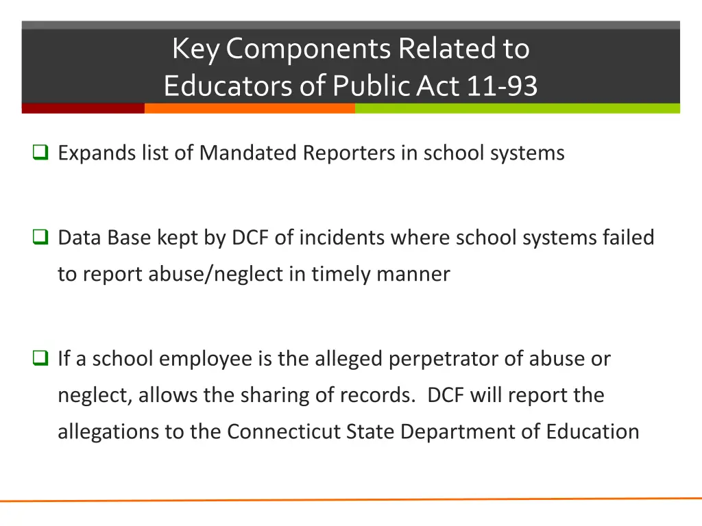 key components related to educators of public 1