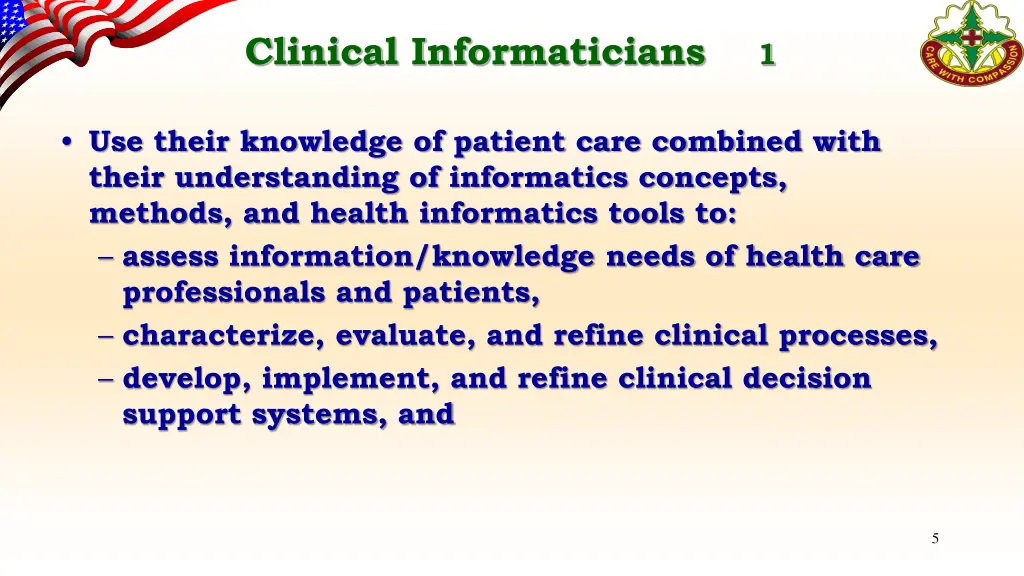 clinical informaticians 1