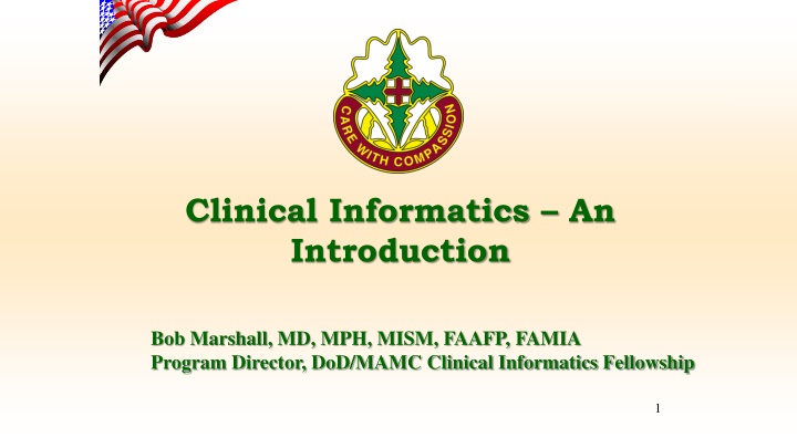 clinical informatics an introduction