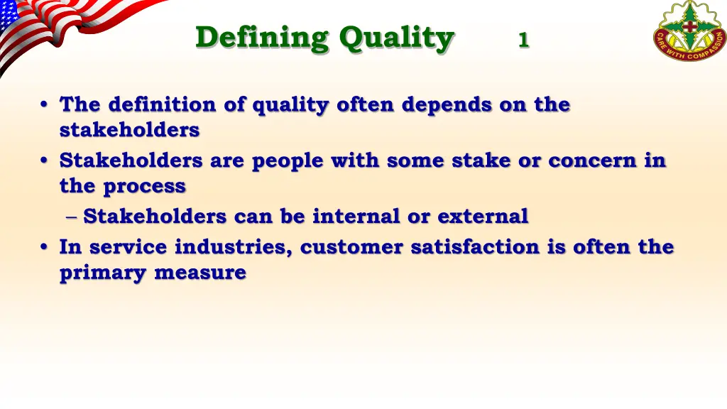 defining quality 1