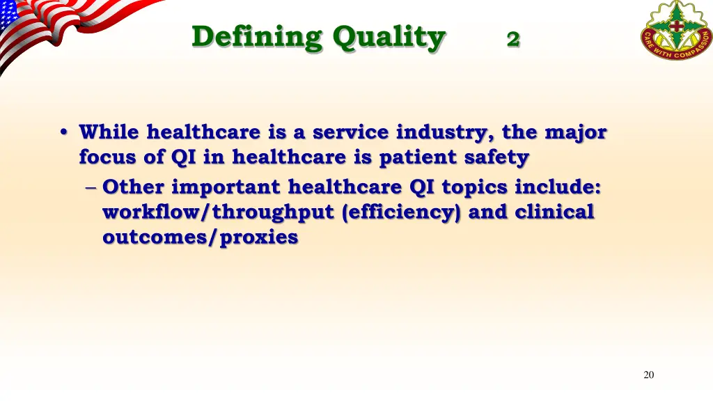defining quality 2