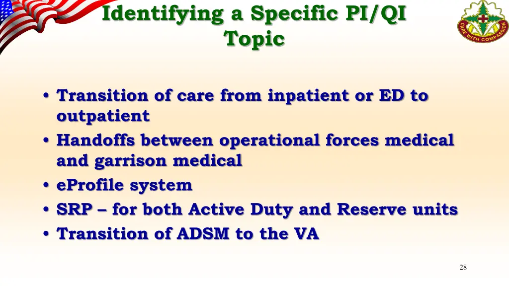 identifying a specific pi qi topic