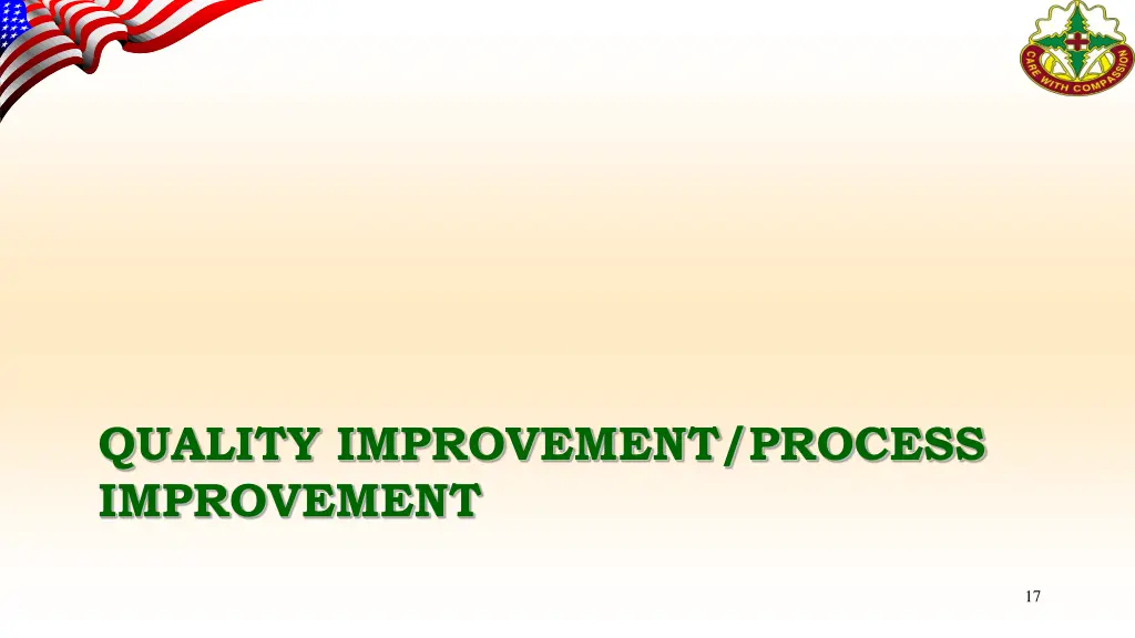 quality improvement process improvement
