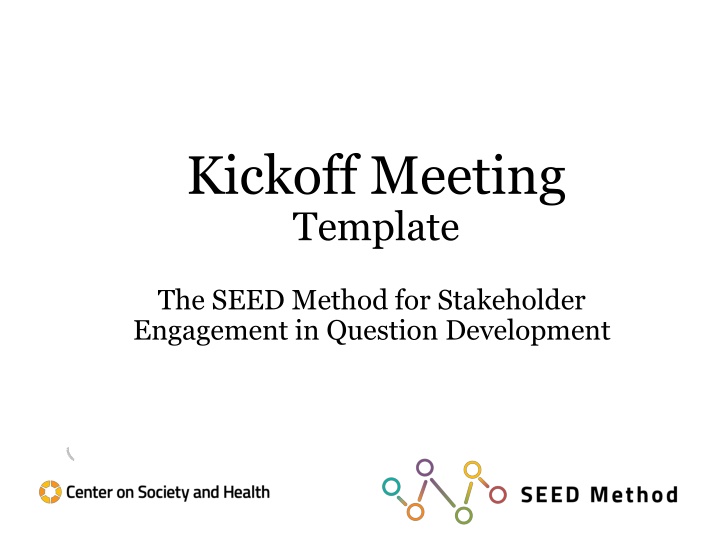 kickoff meeting template