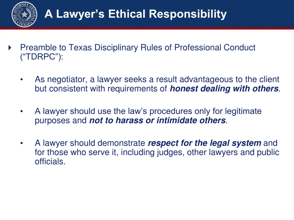 a lawyer s ethical responsibility