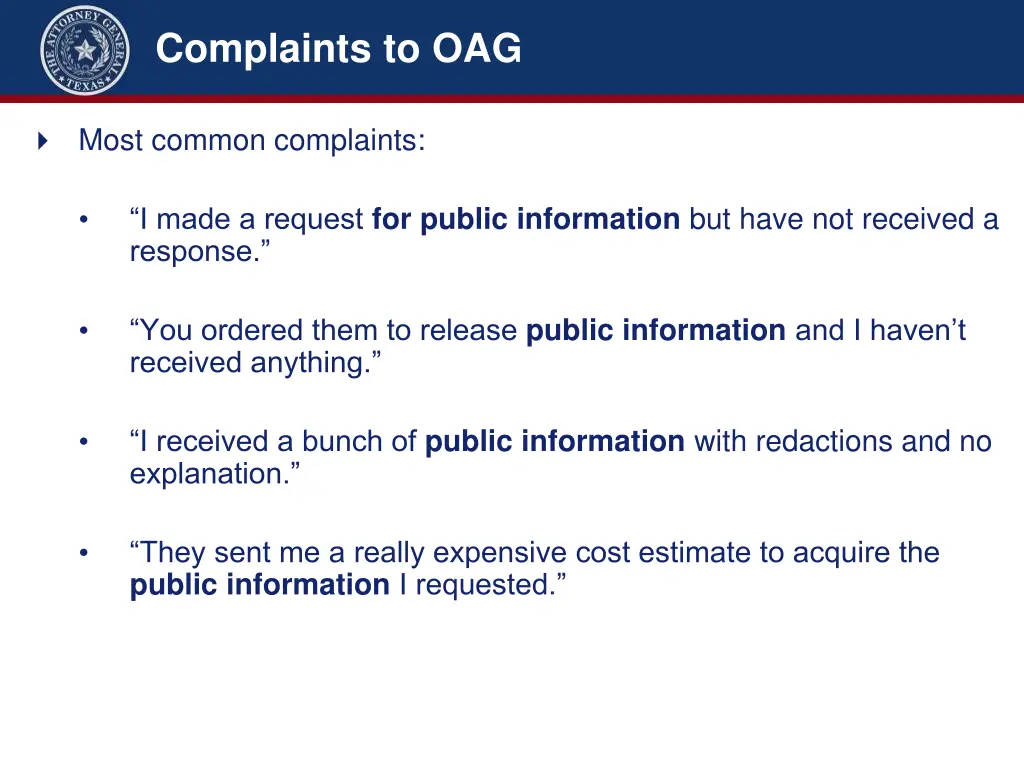 complaints to oag 1