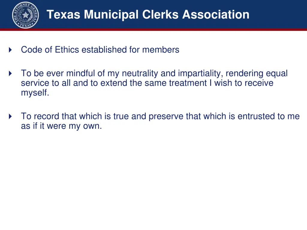 texas municipal clerks association