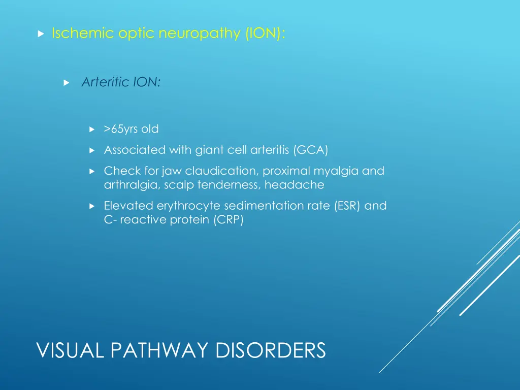 ischemic optic neuropathy ion 1