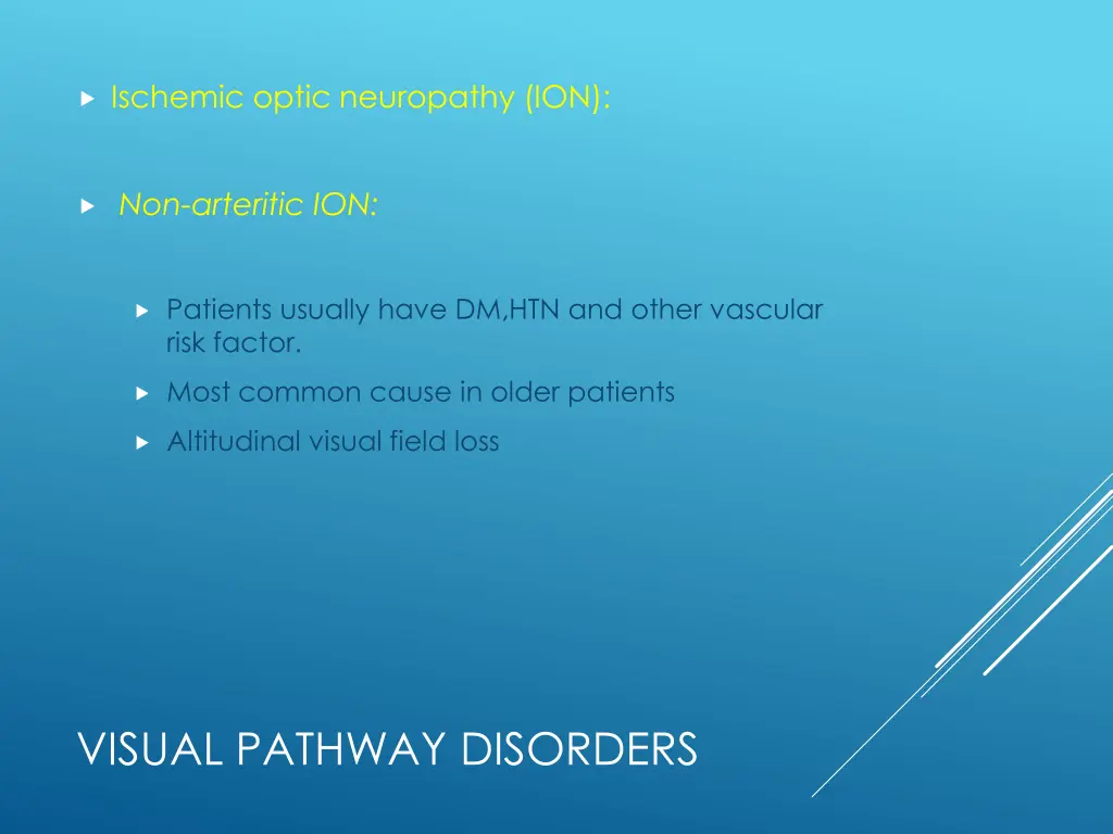 ischemic optic neuropathy ion
