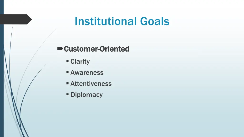 institutional goals 4