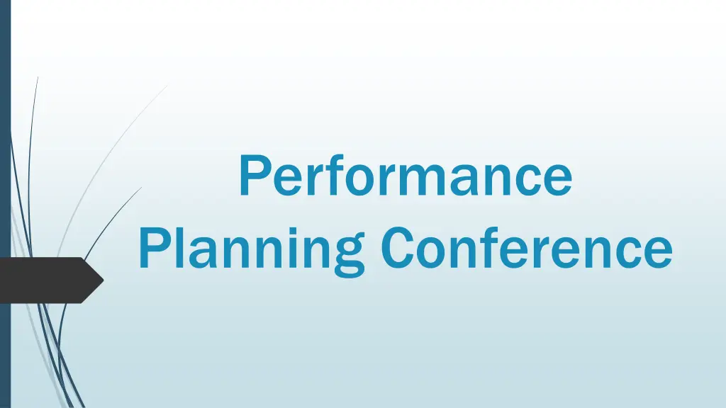 performance planning conference