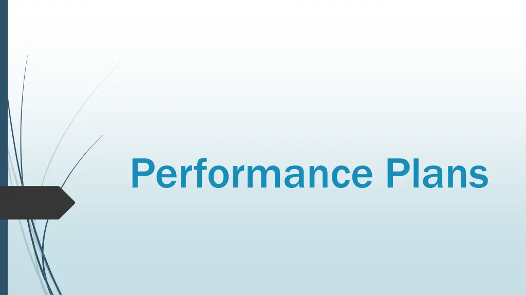 performance plans