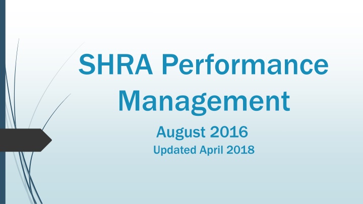 shra performance management august 2016 updated