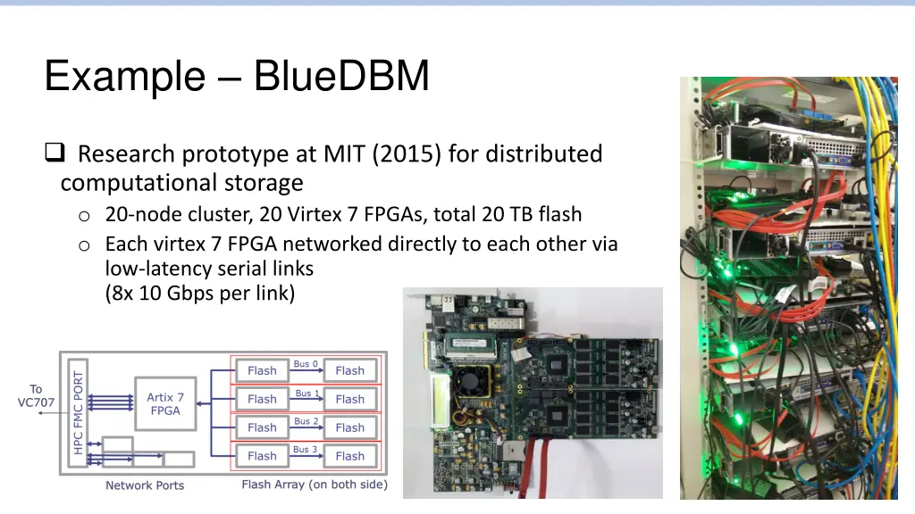 example bluedbm