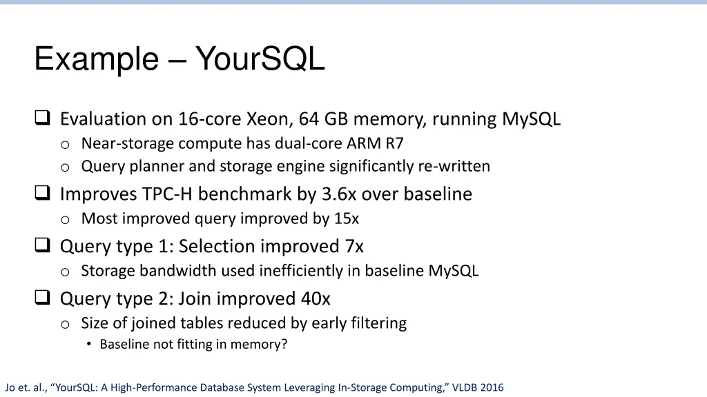 example yoursql 1