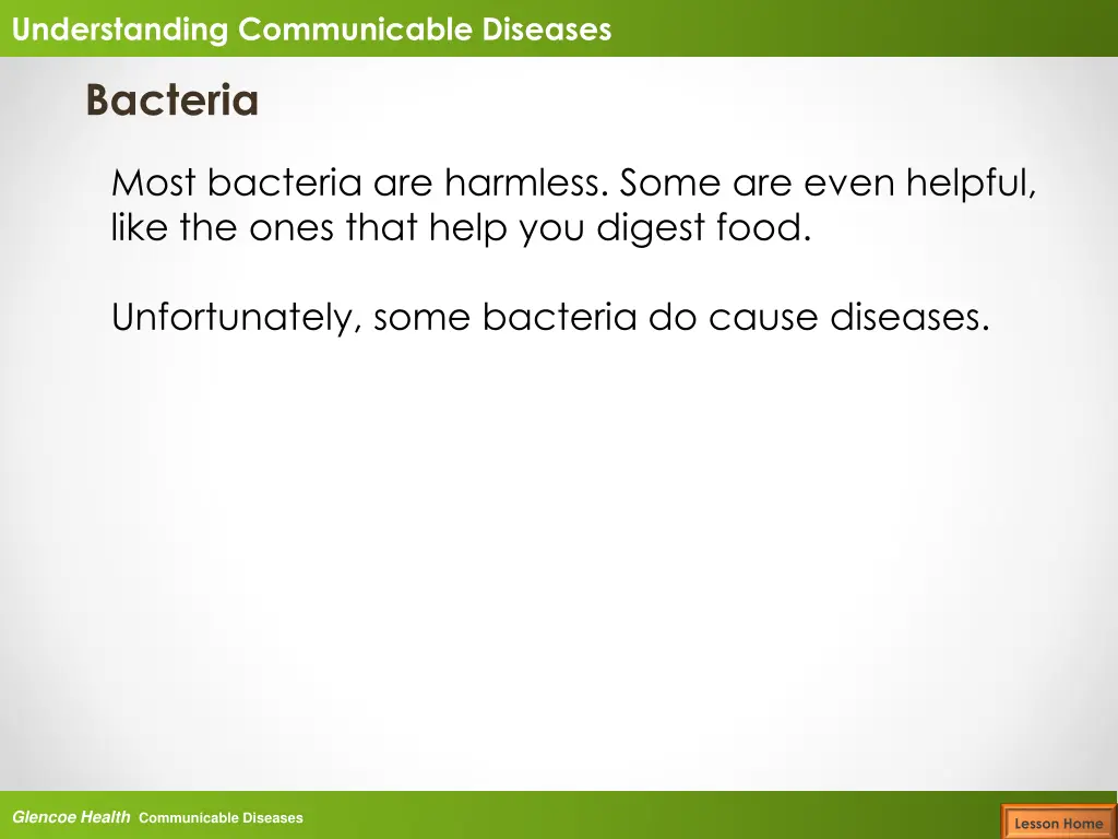 understanding communicable diseases 8