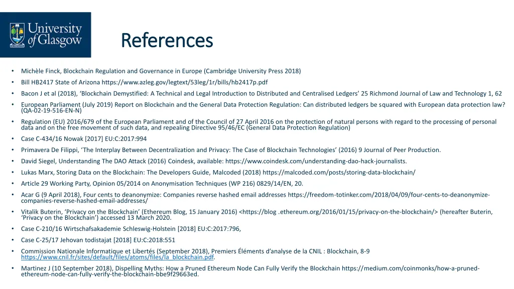 references references