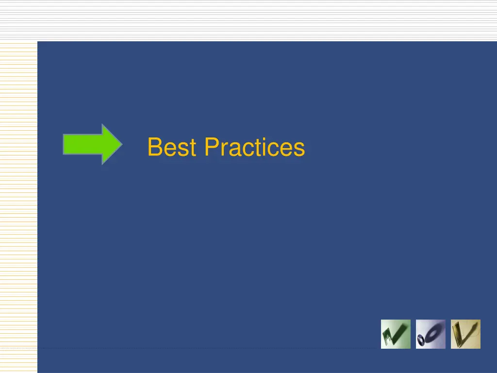 best practices