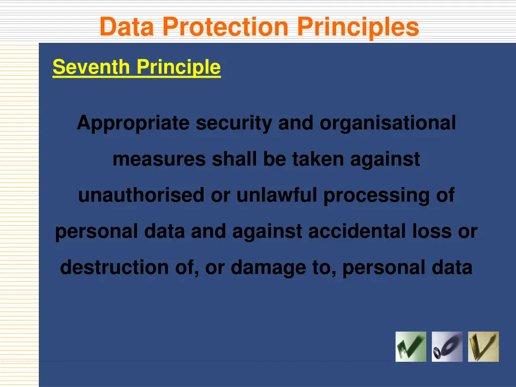 data protection principles 12