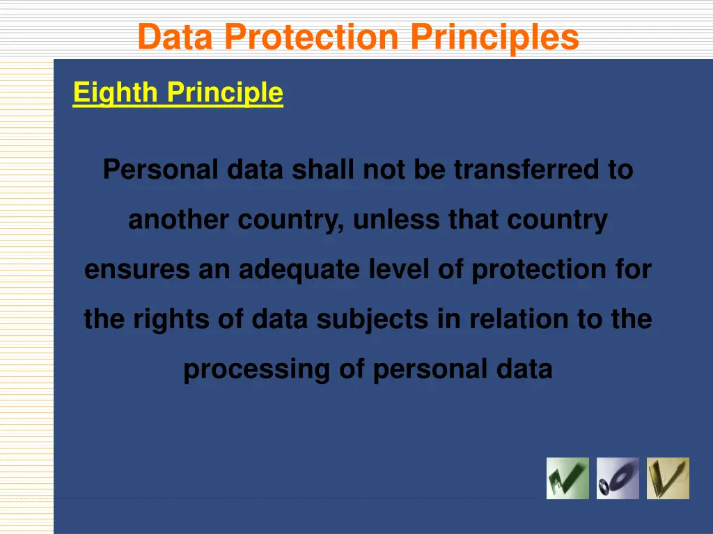 data protection principles 14