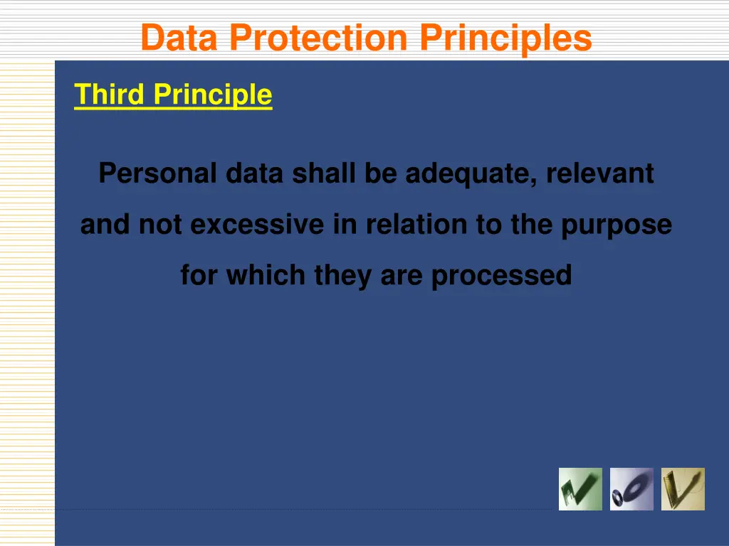 data protection principles 4