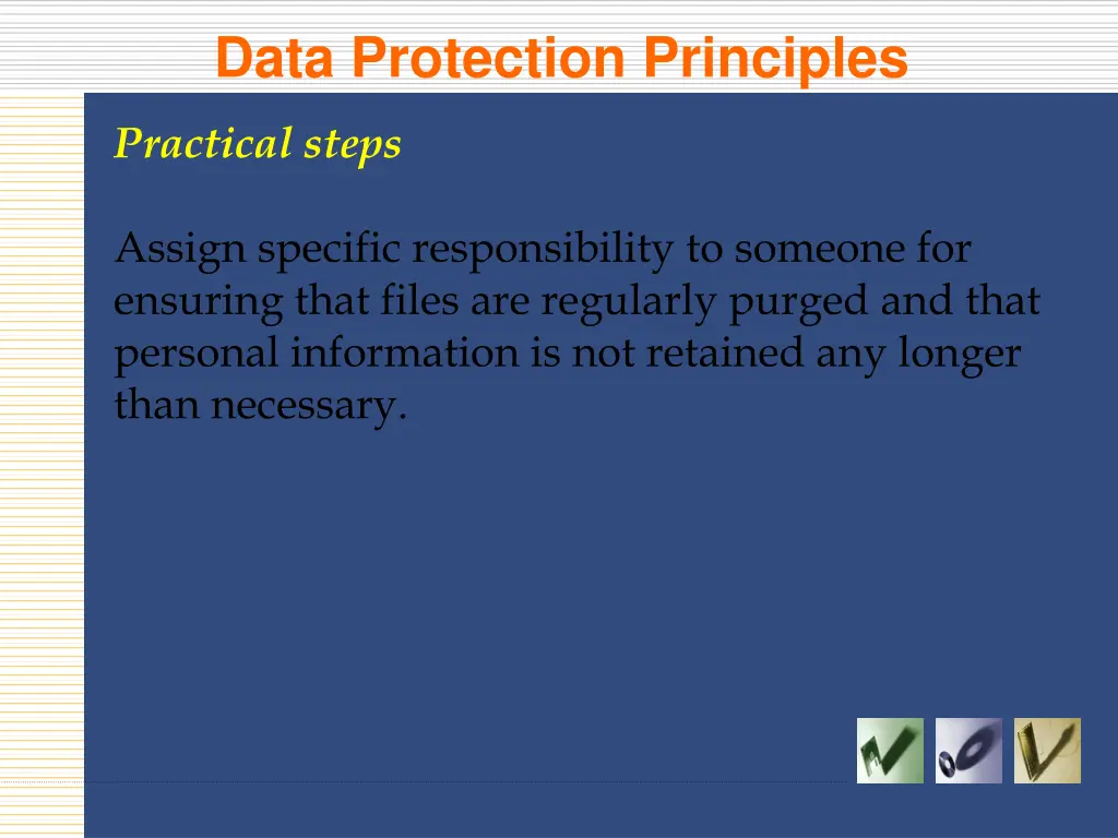 data protection principles 9
